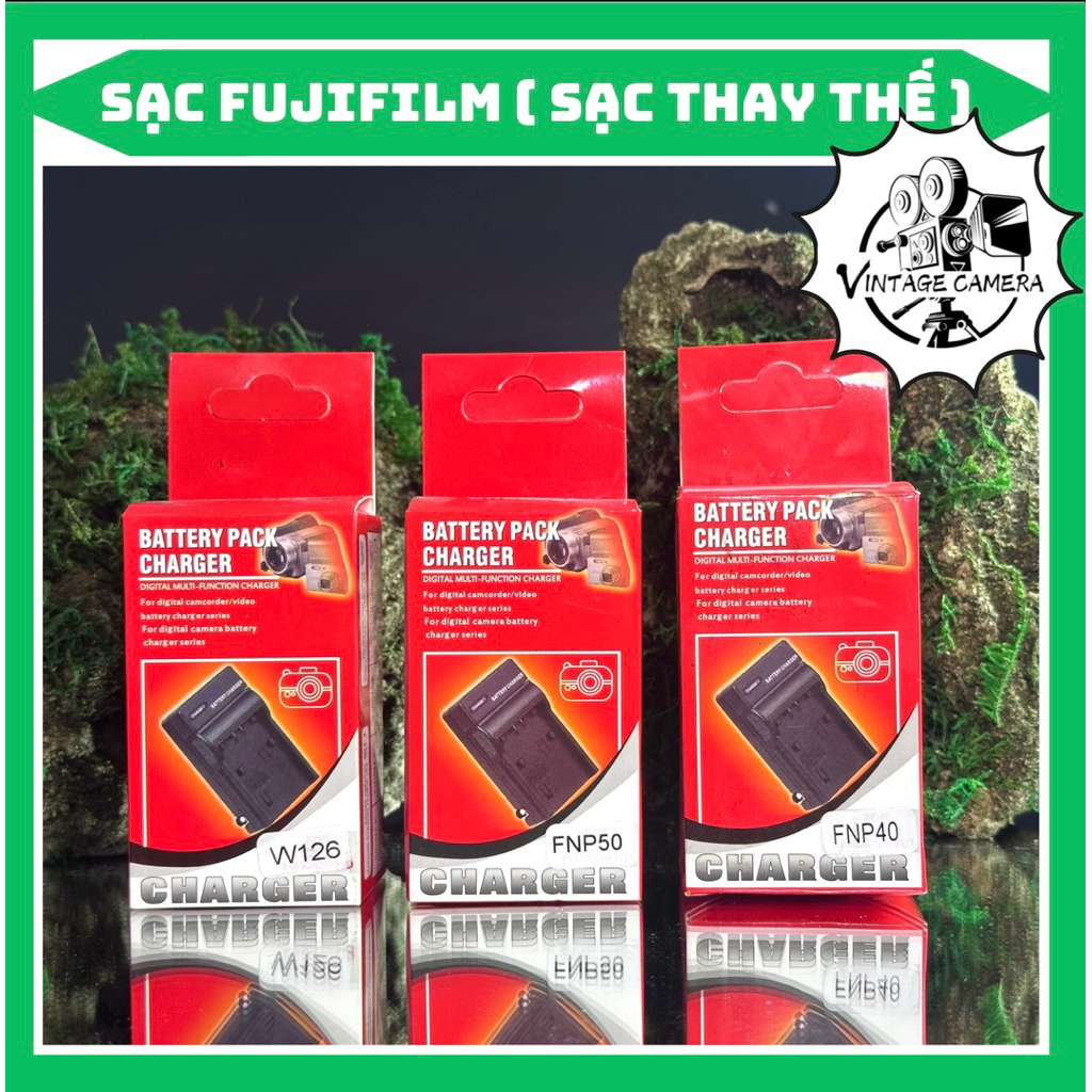 Sạc Pin Fujifilm NP-40/ NP-45/ NP-50/ NP-60/ NP-95/ NP-120 ( Bộ Sạc Pin thay thế)