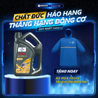 Dầu nhớt FUCHS TITAN GT1 PRO C-3 SN 5W-30 ACEA C3 dành cho động cơ xe du lịch hiện đại và xe tải hạng nhẹ