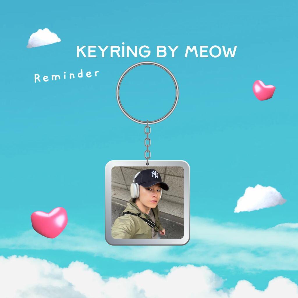 Móc khoá nhựa/Keyring diễn viên Cha Woo Min-Người hùng yếu đuối-Weak Hero Class