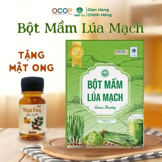 Bột Mầm Lúa Mạch Nguyên Chất First Tea Hỗ Trợ Tiêu Hó, Cung Cấp Năng Lượng Và Dưỡng Chất Cho Cơ Thể