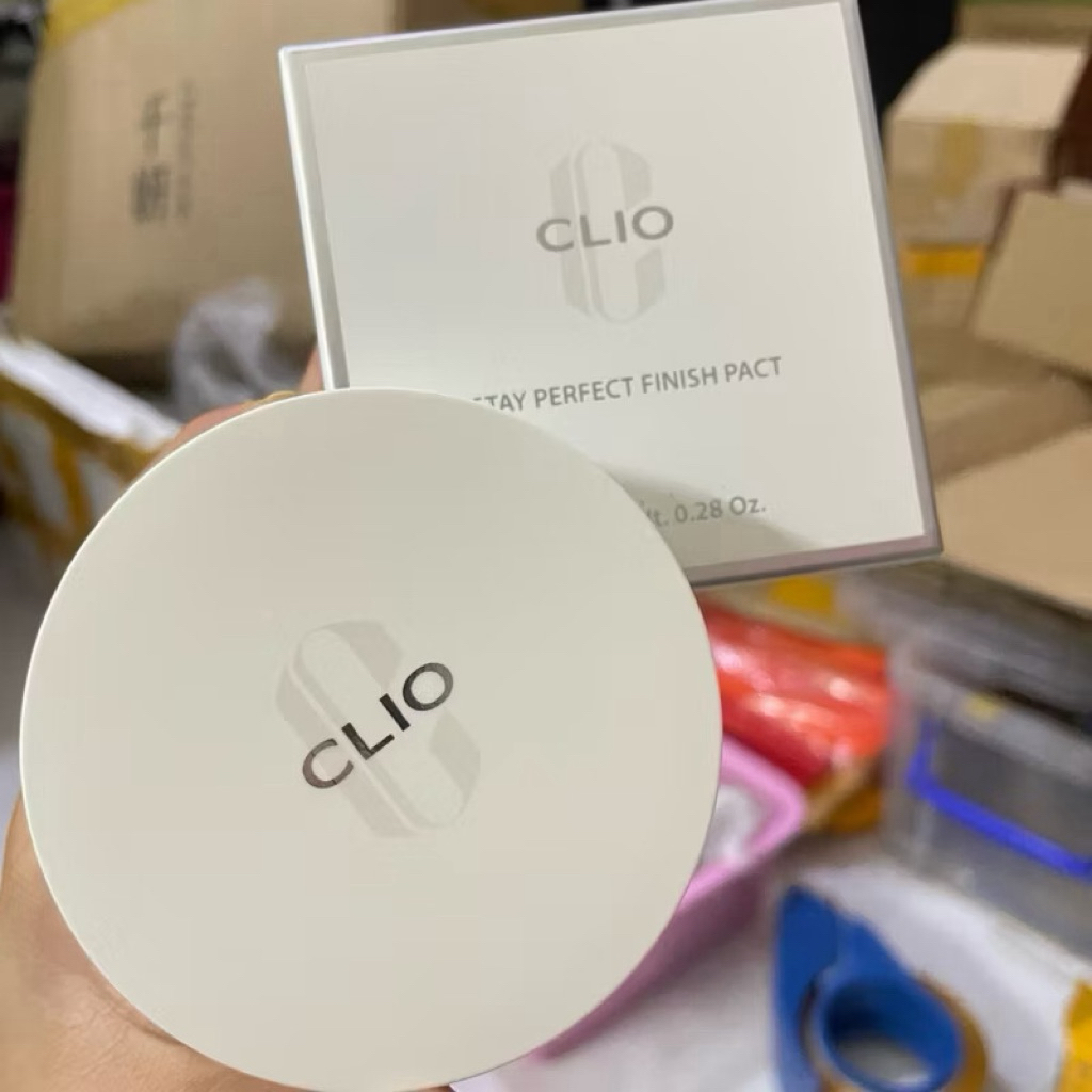 [CHÍNH HÃNG 100%] PHẤN PHỦ CLIO STAY PERFECT FINISH PACT