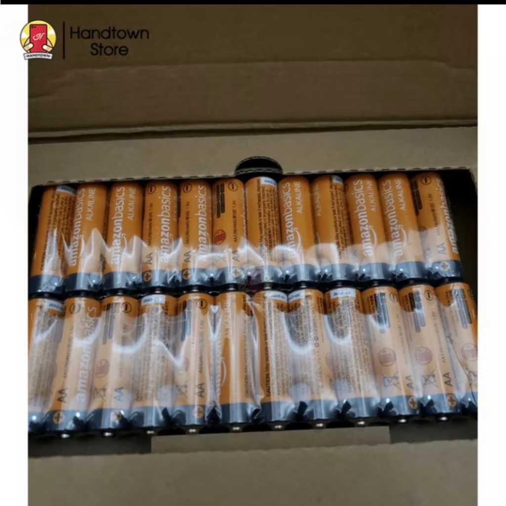 Vỉ 20 Viên Pin Kiềm Amazon Alkaline AA  - Chính Hãng, pin tiểu, pin đũa, pin khô