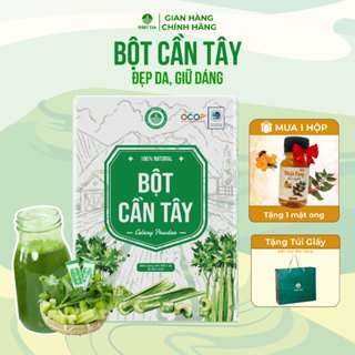  Bột Cần Tây Sấy Lạnh Nguyên Chất First Tea Giảm Cân Đẹp Dáng Sáng Da Thanh Lọc Cơ Thể 