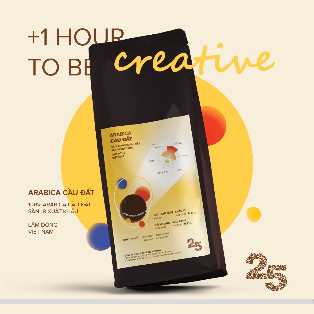Cà Phê Arabica Cầu Đất - 25 Coffee