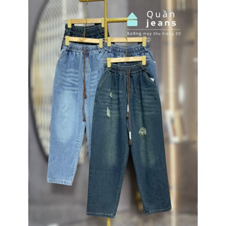  BAGGY- quần nữ baggy 9 tấc mặc bao xinh- thoải mái- che khuyết điểm. chất jeans mềm mại thoải mái 