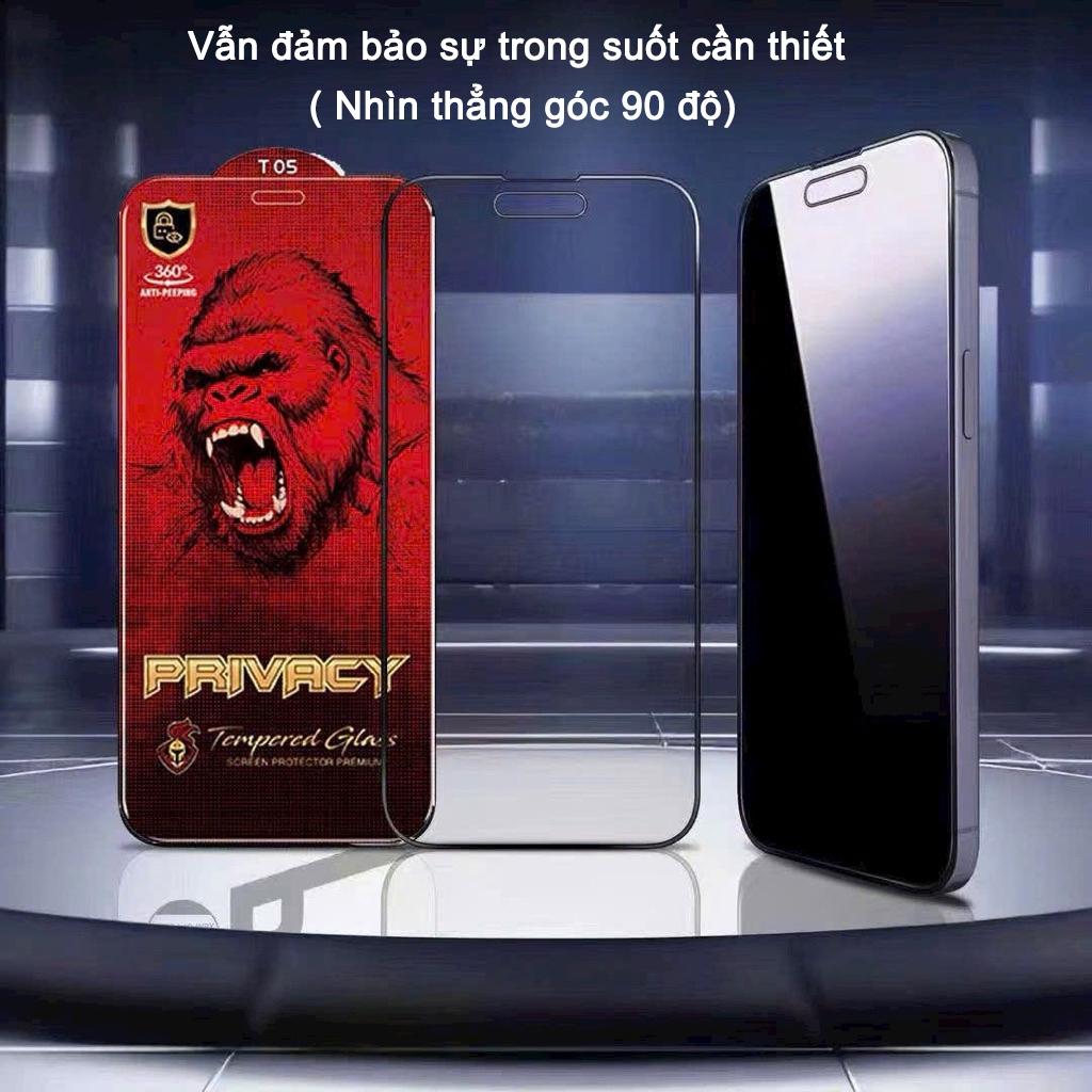 Kính cường lực Iphone chống nhìn trộm 360 độ ip xsmax xr 11Pro 12 13 14 15 16 17 pro max-PK Hoàng gia | BigBuy360 - bigbuy360.vn