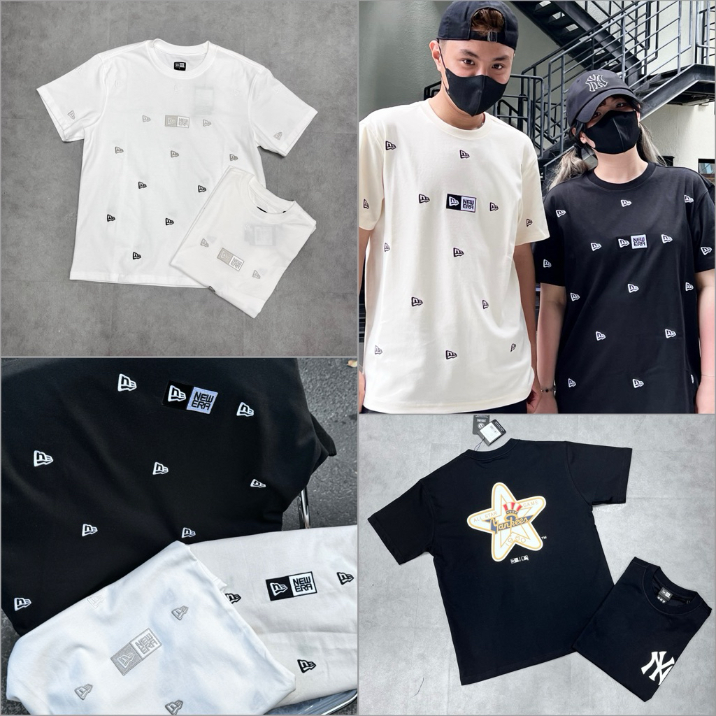 [Chính Hãng💯] Áo New Era Chính Hãng Ticket Shop Trắng Hàng Chính Hãng 14187335 - Áo Thun New era Nhậ
