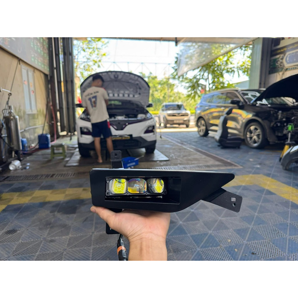 Dưỡng bi trợ sáng VF6 lắp bi TSV3, ex3,Cyber, M30 Ultra,..( giá 1 cặp trái + phải)