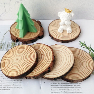 Lát gỗ thông Từ 4-11cm decor trang trí Giáng Sinh Làm Đồ Handmade - Khoanh gỗ Đế gỗ làm cây thông Noel 2026