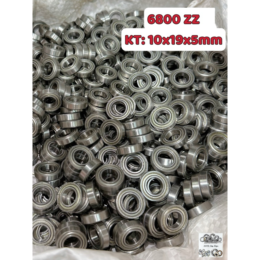 VÒNG BI (BẠC ĐẠN) 6800ZZ HÀNG MỚI KHÔNG HỘP