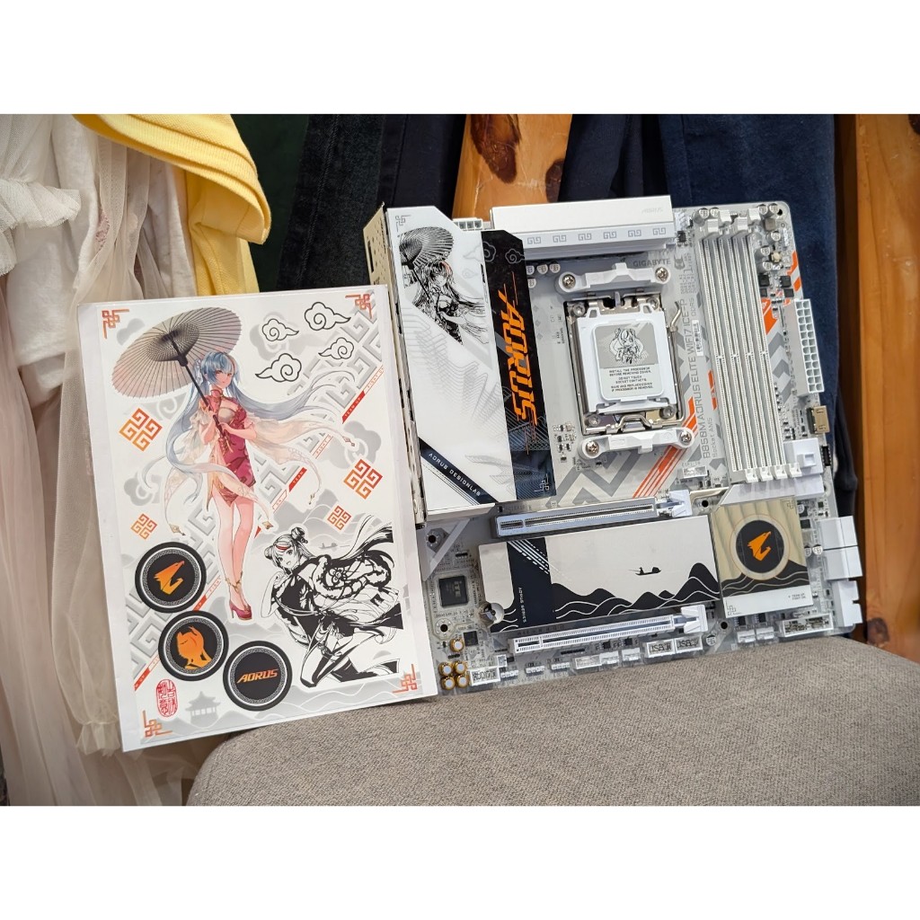 Main AM5 Gigabyte B850M Aorus ICE-P wibu