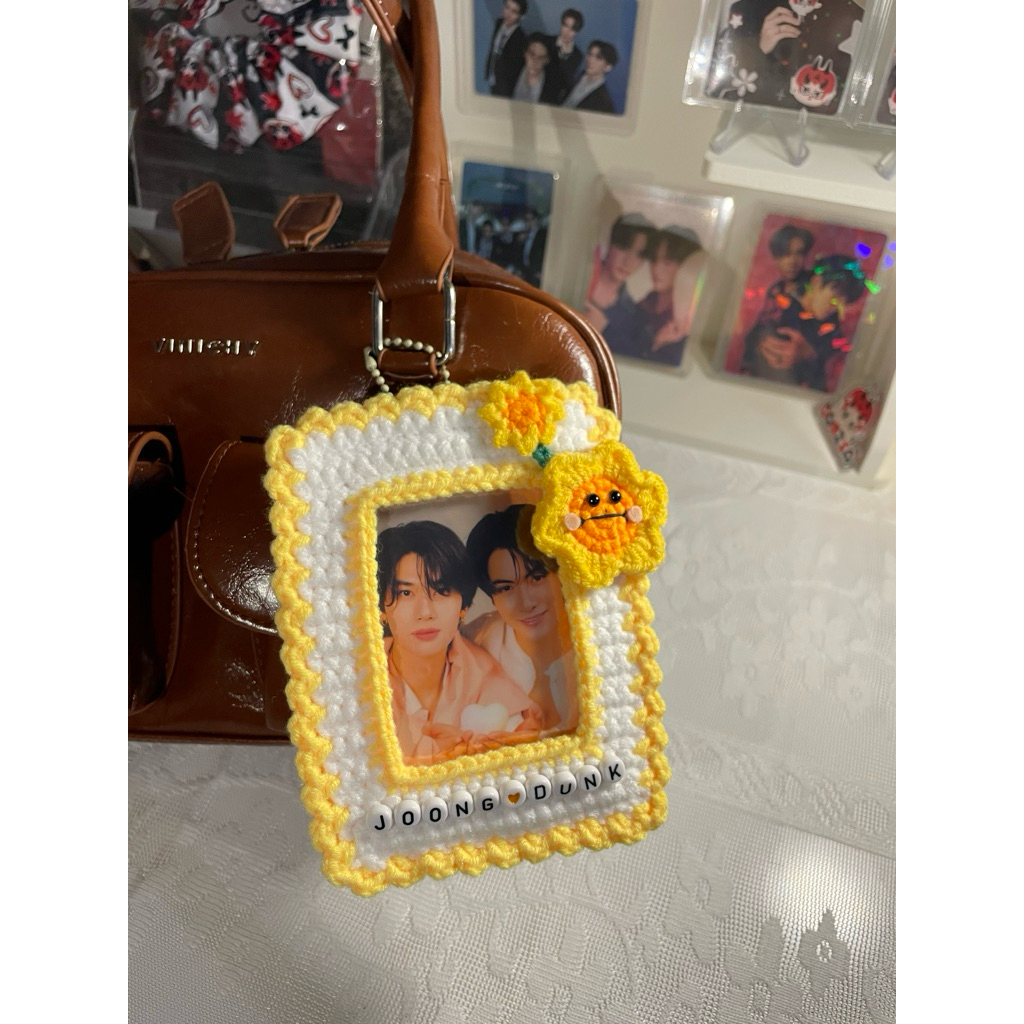 Card Holder Len handmande đựng thẻ bo góc Nong Jaidee - JoongDunk