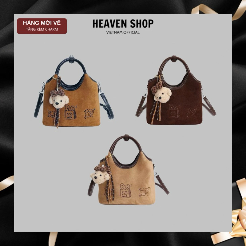 [MATTE] Túi Xách Nữ MATTE Da Lộn Cao Cấp & Bag - HEAVEN SHOP