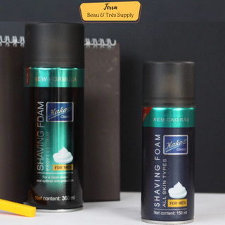 Kem Bọt Cạo Râu Kaka-S Classic For Men 360g & 150g