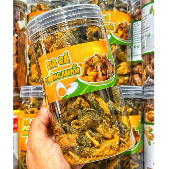 DA CÁ LẮC TRỨNG MUỐI