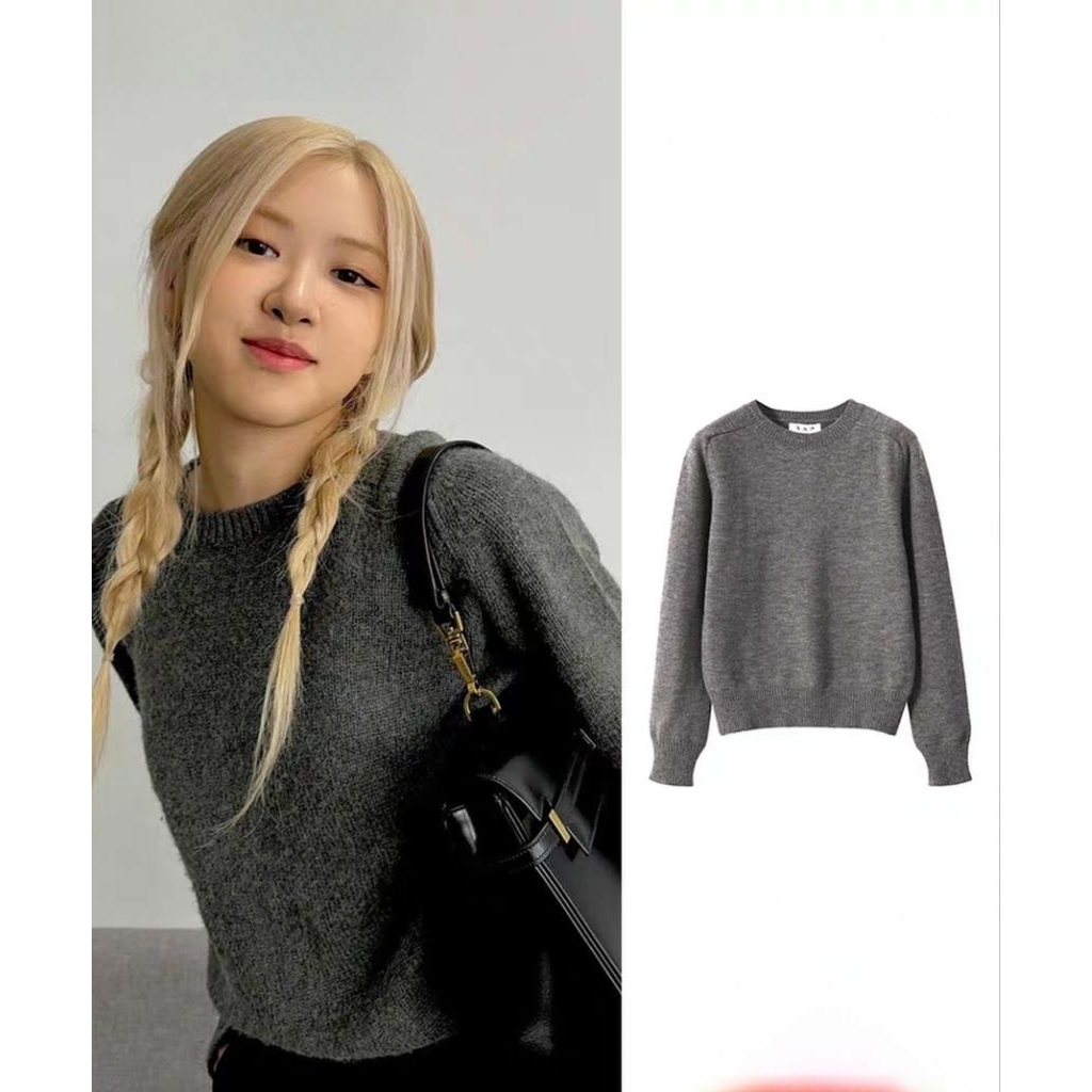 Áo len của Rose Blackpink