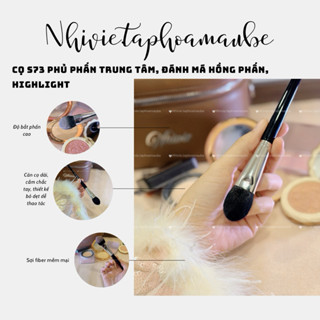  Cọ Đánh Má Hồng Phủ Phấn Nhỏ Bó Dẹt Form Cọ NhiVi S73 Remake 