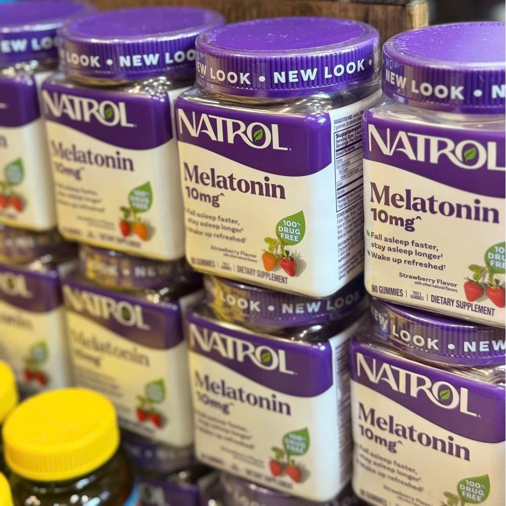 Kẹo dẻo NATROL MELATONIN SLEEP hỗ trợ giấc ngủ ngon chính hãng Mỹ