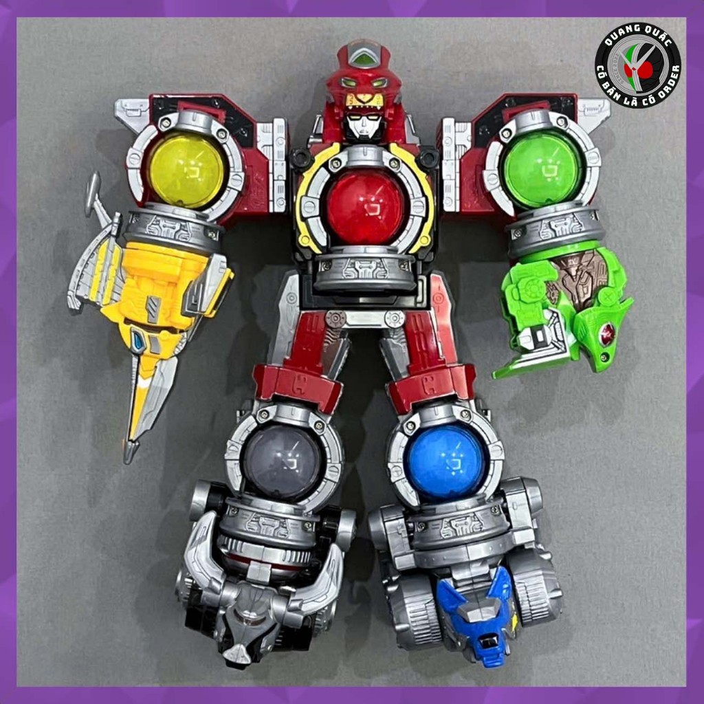 Mô hình đồ chơi chính hãng DX KyurenOh & DX Voyager - Uchu Sentai Kyuranger