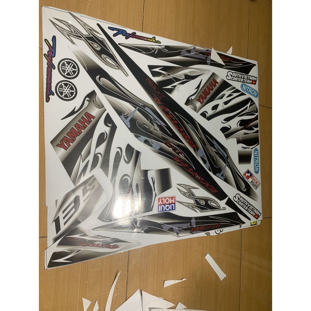 Tem ex nhỏ, ex 2006 - 2010 trắng đen lửa