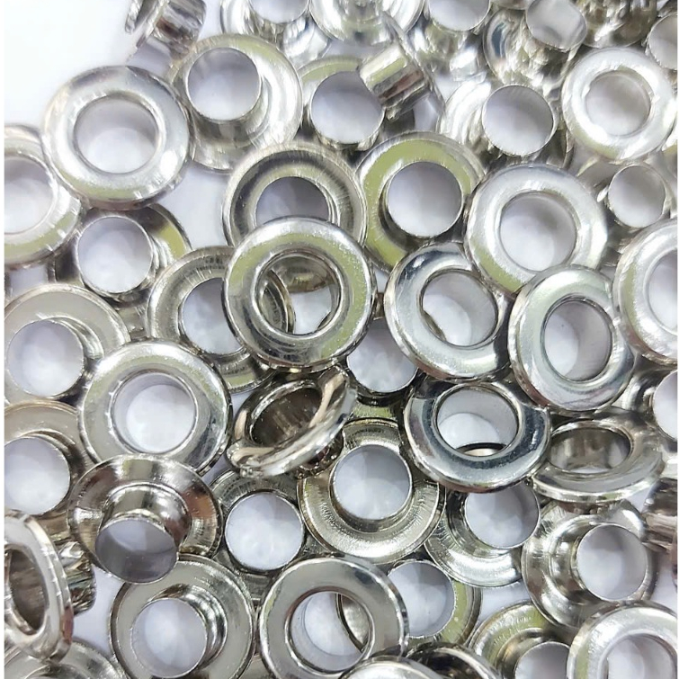 Khoen mắt cáo 5mm, 6mm, 8mm, 10mm INOX không gỉ Sáng bóng Mặt phẳng