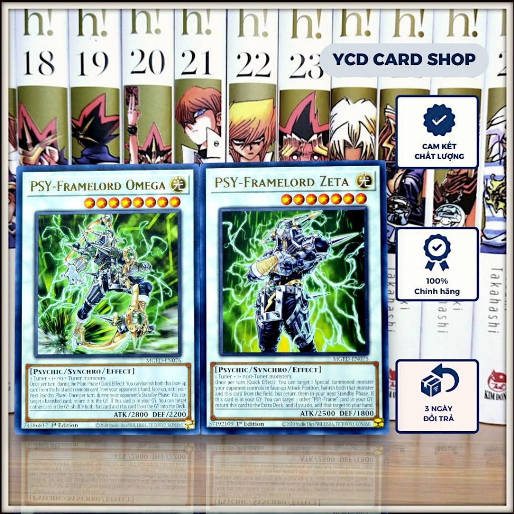 [YCDcardgame] Thẻ bài yugioh chính hãng Set 2 lá PSY( Synchro)  - Rare [Synchro]