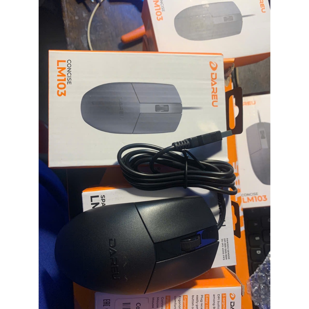 CHUỘT DÂY DAREU CHÍNH HÃNG LM103