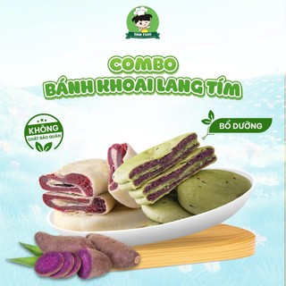 [COMBO ĂN LÀNH] Bánh Matcha Hạt Chia, Bánh Khoai Môn Nhân Khoai Lang Tím Shin Food, Ít Đường Mềm Dẻo Thơm Ngon Túi 500g