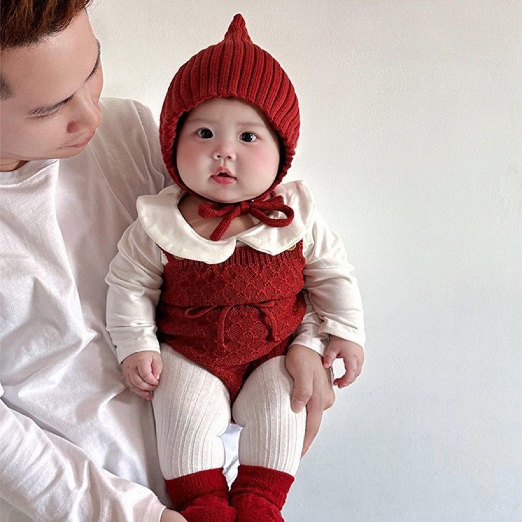 [Oder Qc]Sẵn 90 SET ÁO+SUIT+MŨ DIỆN NOEL-TẾT CHO BÉ(ko kèm quần tất )