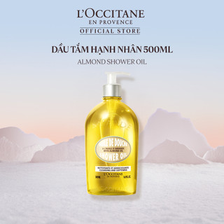   LIVE HANNAH OLALA  Dầu tắm Hạnh Nhân L'Occitane Almond Shower Oil 500ml 