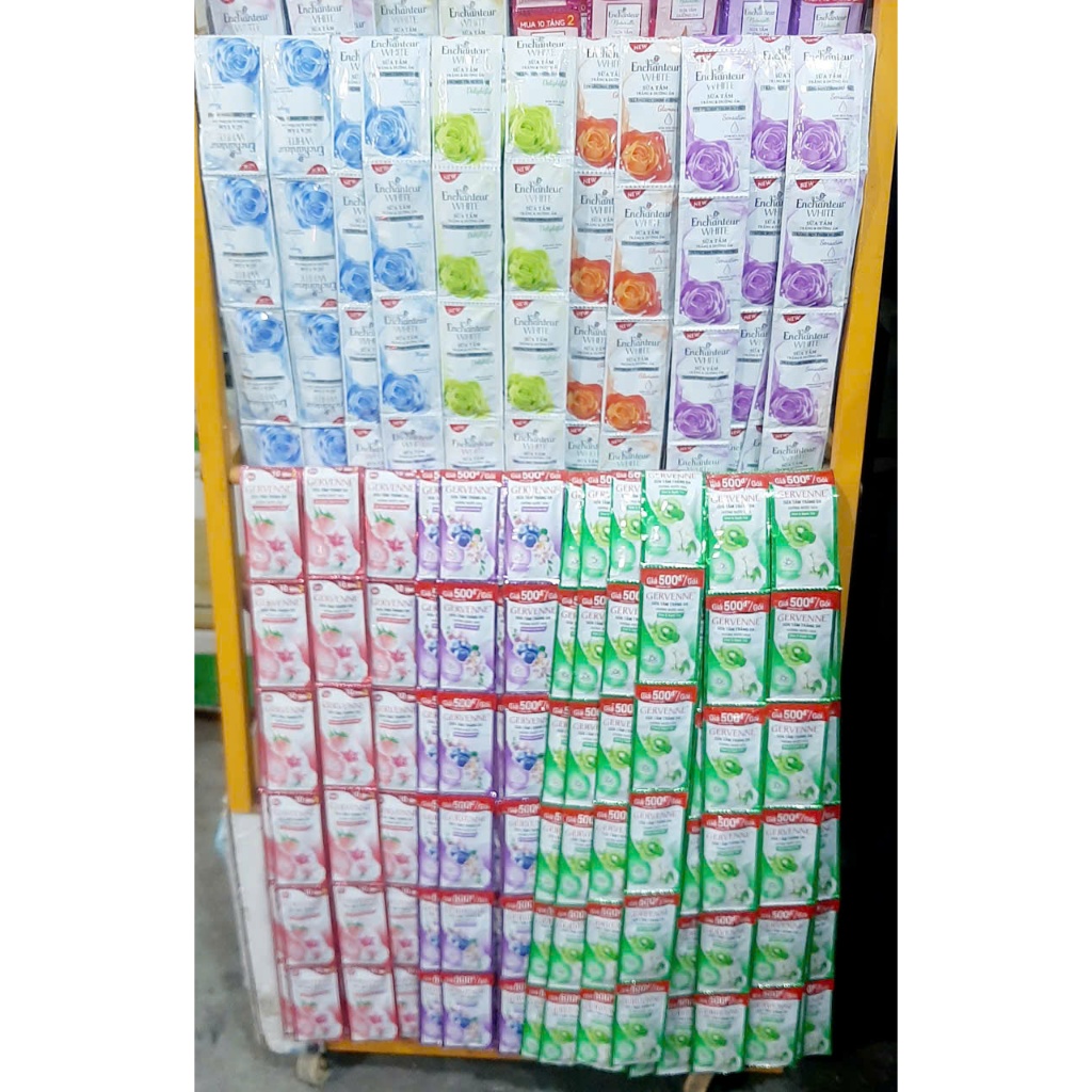 Dây Sữa Tắm Enchenteur - Dây Sữa Tắm Gervenne ( Dây 10-12 gói tùy thời điểm)