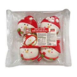 (Giao Hỏa Tốc) Bánh Bao Thọ Phát Người Tuyết Nhân Sô cô La