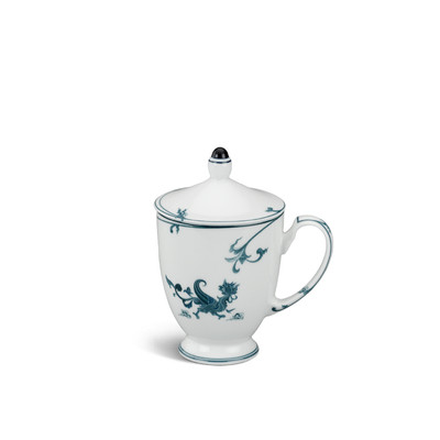 Ca Trà Sứ Minh Long 0.30 L + nắp - Hoàng Cung - Lạc Hồng