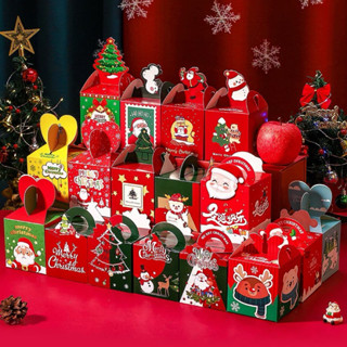 Hộp đựng quà Noel, Hộp đựng kẹo noel halloween cho học sinh nhân dịp giáng sinh