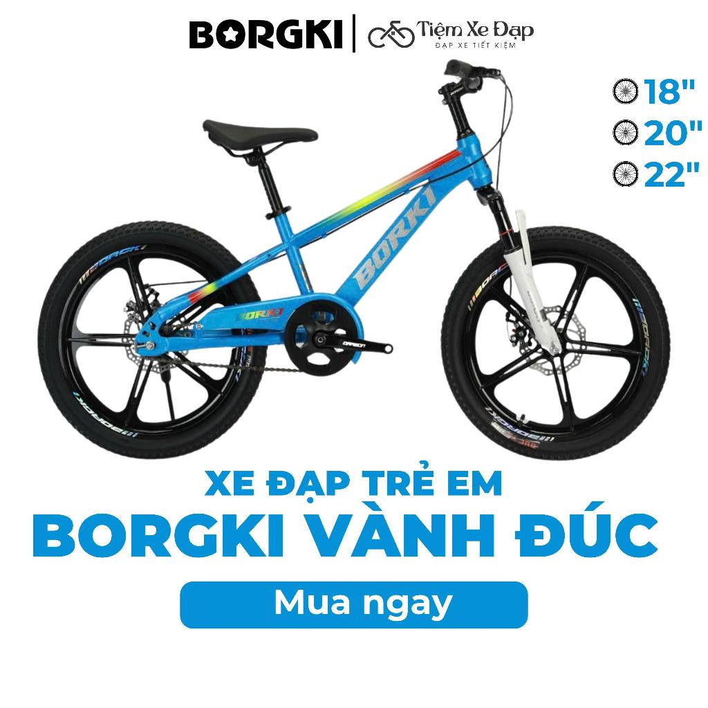 Xe Đạp Địa Hình Trẻ Em BORKI Vành Đúc 5 Chấu Dành Cho Bé Trai từ 6-12 Tuổi Xe Đạp Giá Rẻ