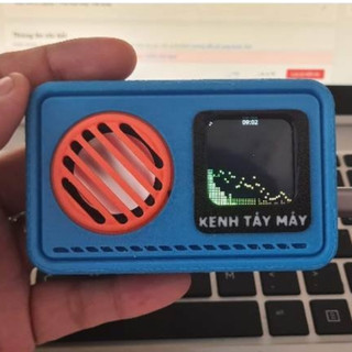 XIAOZHI AI - vỏ hình RADIO cổ điển