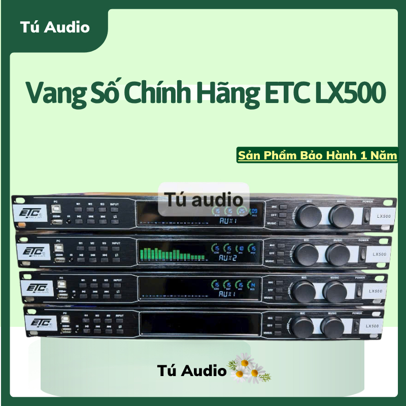Vang số chỉnh cơ chính hãng ETC LX500 hàng nhập khẩu, chuyên nghiệp nhiều tính năng