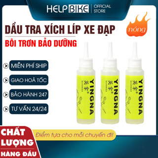 Dầu tra xích xe đạp thể thao Chính Hãng Jingna và Zefal, Dầu xích bôi trơn siêu mượt - DX01