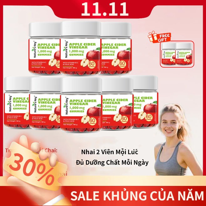 Kẹo Dẻo Giấm Táo Combo 8 Hộp – Siêu Tiết Kiệm