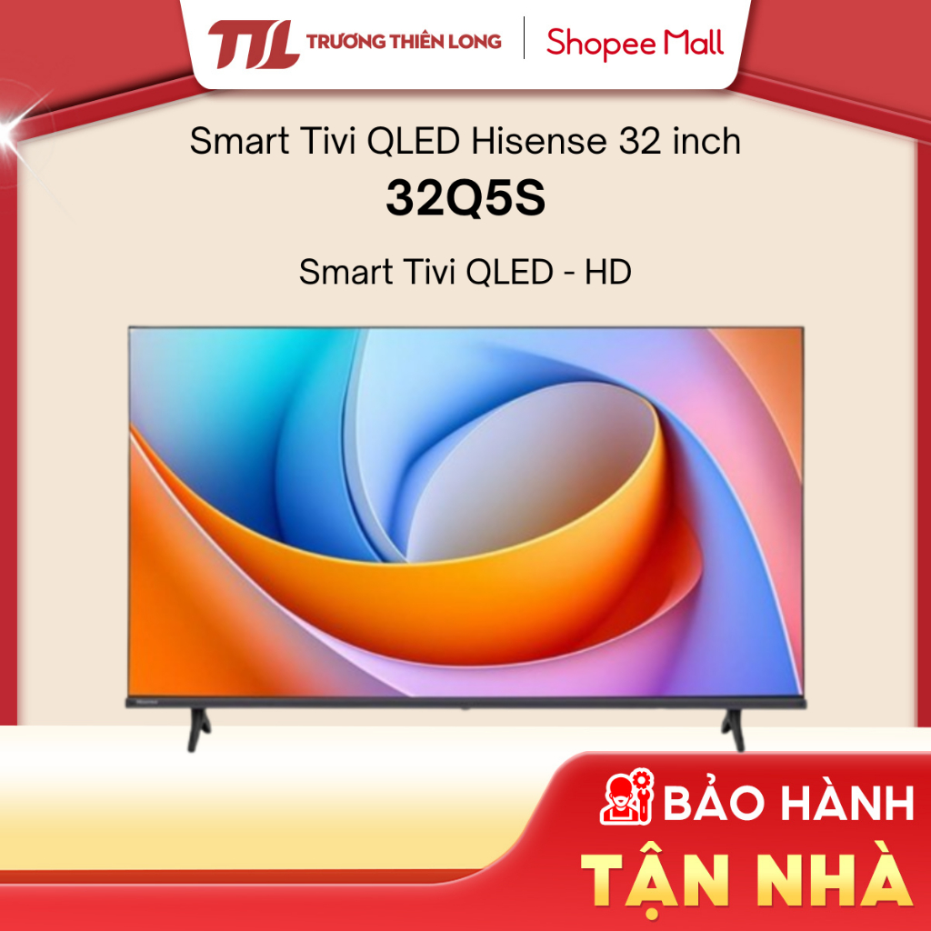 32Q5S || 40Q5S - Smart Tivi QLED Hisense 32 Inch | 40 Inch [FREESHIP HCM][Miễn Phí Lắp Để Bàn HCM]
