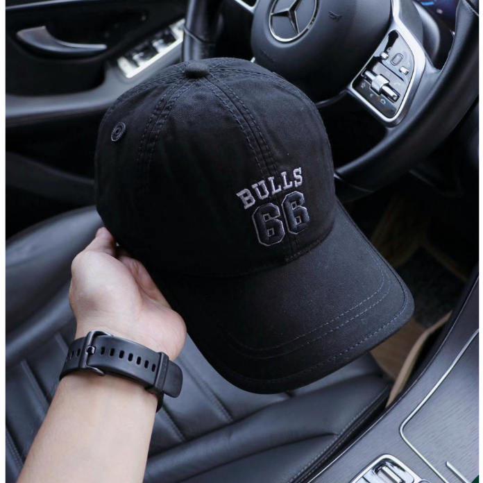 (Hàng VNXK) Nón kết, mũ lưỡi trai CHICAGO BULLS vải Denim Form chuẩn (Ảnh thật)