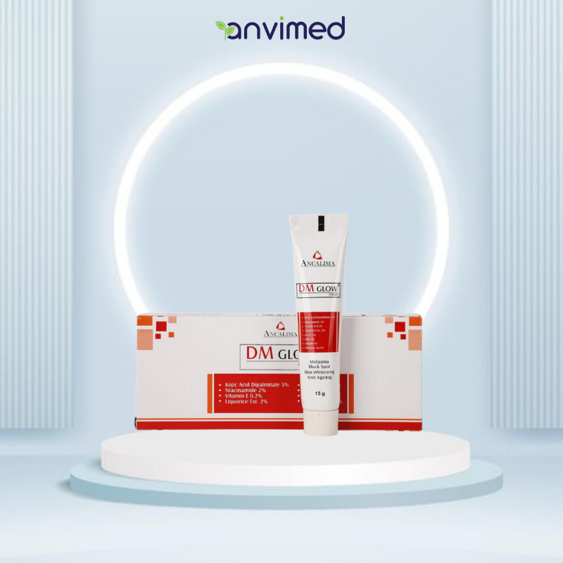 Kem nám DM GLOW mờ thâm sạm, làm sáng & đều màu da 15g - Hàng chính hãng