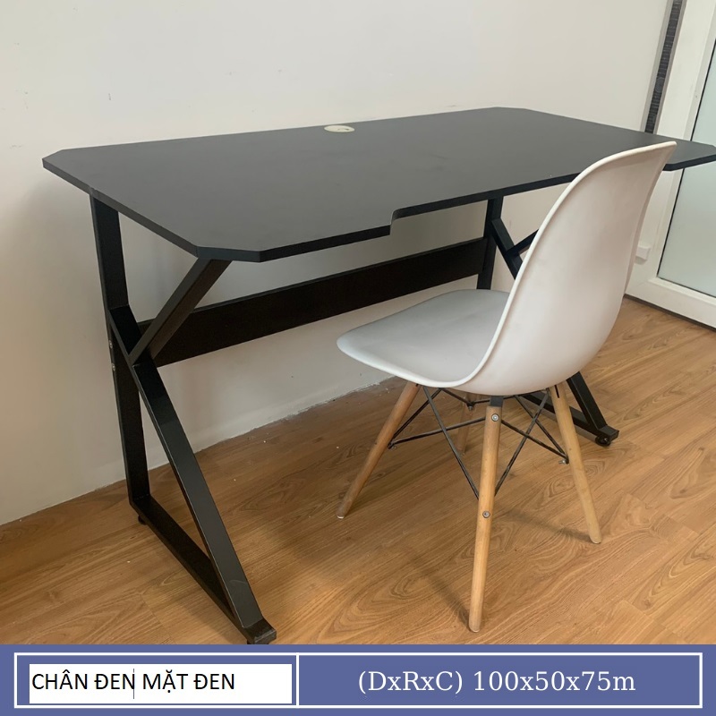 Bàn làm việc, bàn học sinh, sinh viên kích thước Dài 1met, Rộng 50cm, Cao 75cm