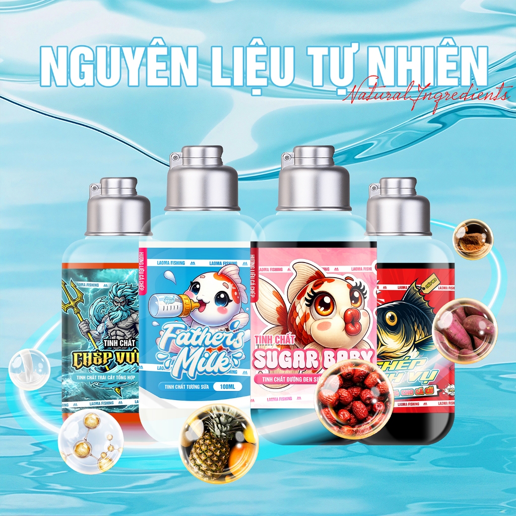 HƯƠNG LIỆU CÂU CHÉP LAOMA FISHING - DÙNG CHO DỊCH VỤ & THIÊN NHIÊN