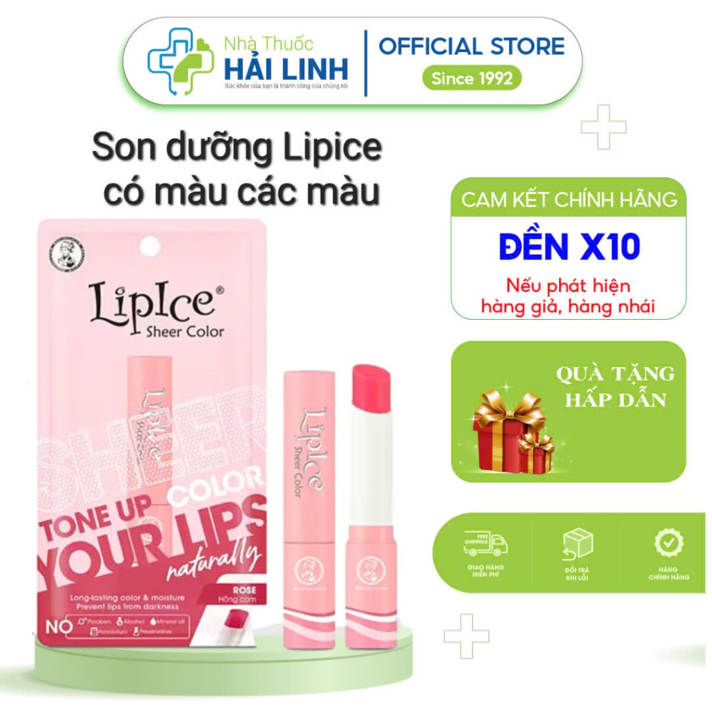 Son Dưỡng Có Màu Tự Nhiên - LipIce Sheer Color