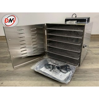 Tủ sấy hoa quả, máy sấy nông sản, máy sấy chuối, sấy lạp xưởng 6 khay