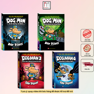 Sách - combo dog man