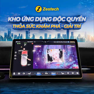 Android box ô tô Zestech DX14 PLUS bản cao cấp nhất, tương thích cho tất cả các dòng xe điện