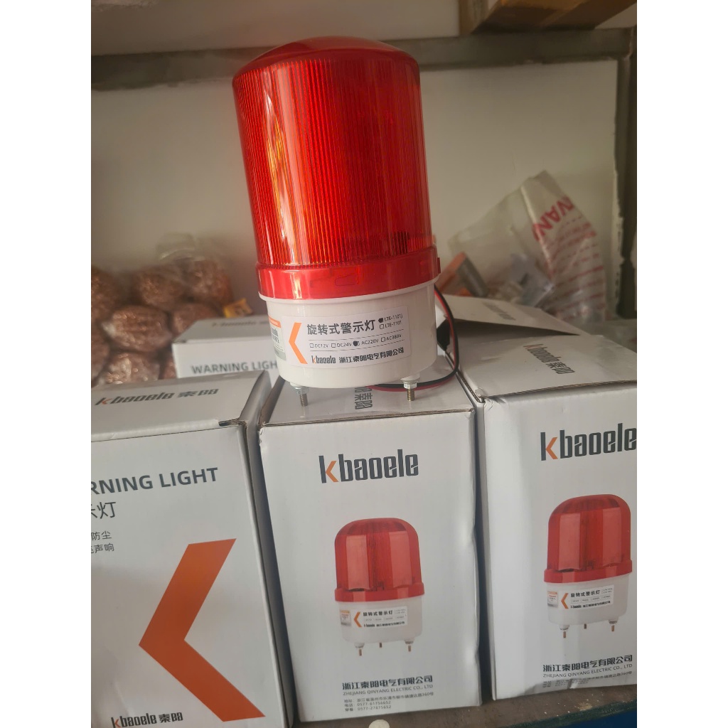 ĐÈN CẢNH BÁO, ĐÈN CÔNG TRƯỜNG, ĐÈN XOAY CẢNH BÁO CÓ CÒI LTE 1101J 220v