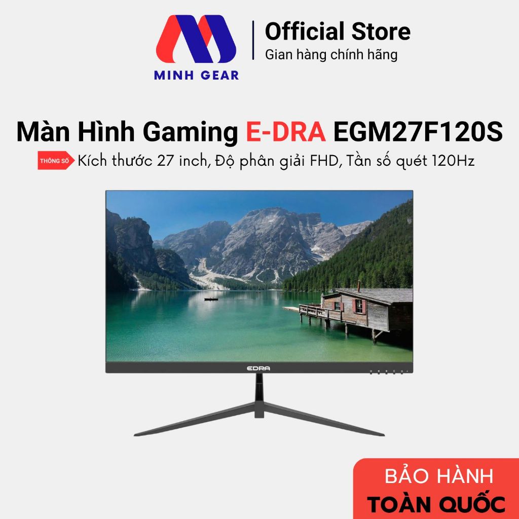 Màn hình EDRA EGM27F120S 27inch FHD IPS 120Hz 1ms
